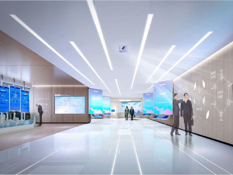 大連華信企業(yè)展廳